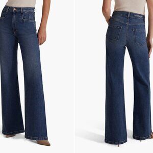 Favorite Daughter The Jordie High Waist Wide Leg Jeans (Ascott)